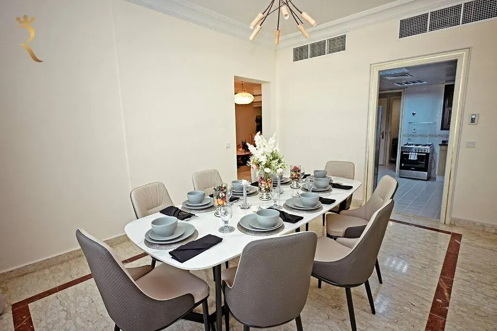 Serene 3Br Splendor Retreat At Corniche Beach Abú Dhabí Apartmán