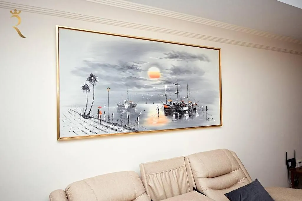 Serene 3Br Splendor Retreat At Corniche Beach Abu Dhabi Apartment